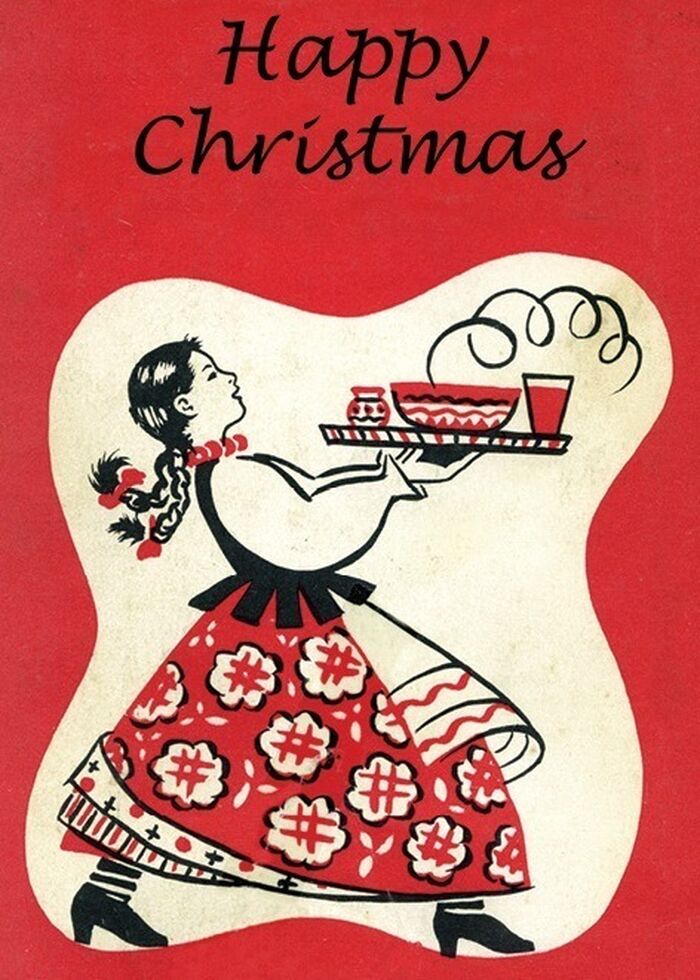 z - Christmas in Poland greeting card Image