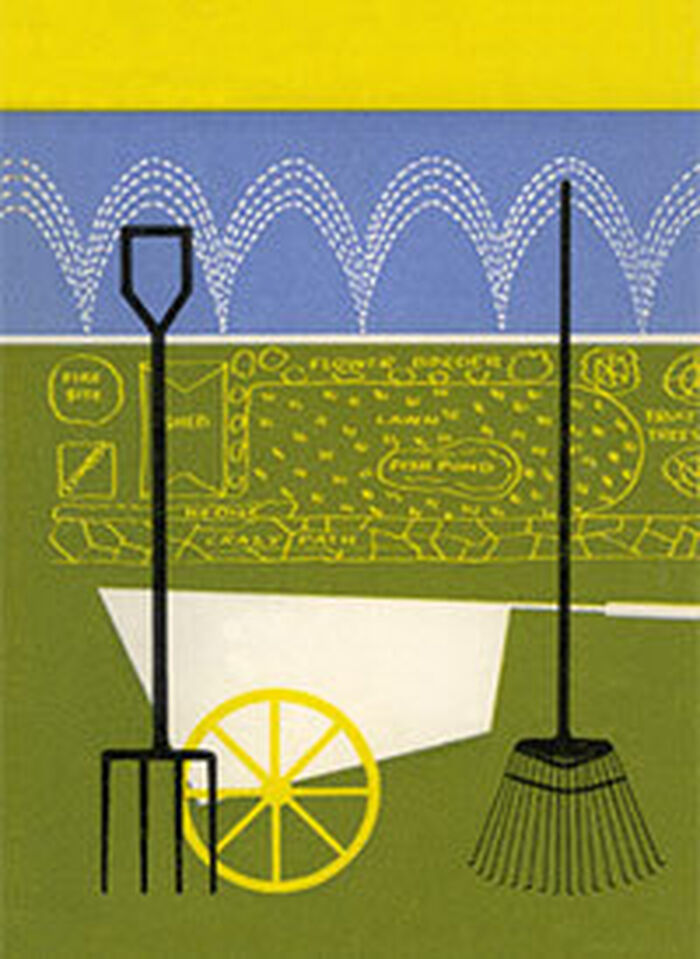 Modern - Gardening Greeting card Image