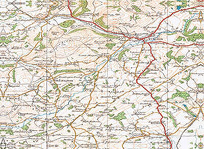 Kington O.S. map