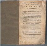 A New Portuguese Grammar in four parts;
containing I. Rules for the combination and use of the different parts of speech. II. The syntax., III. A Vocabulary. IV. Various Passages. The eighth edition, carefully revised and greatly improved, with the Portuguese Words properly accented, according to the latest authorities.
