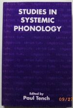Studies in Systemic Phonology
Open Linguistics.