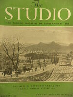 The Studio. The Leading Magazine of Contemporary Art.
Vol 148 No 737 August 1954