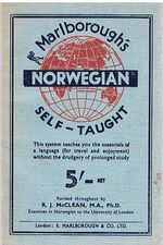 Norwegian Self-Taught.
By the Natural Method with phonetic pronunciation. Thimm's System. Marlborough's Self-Taught Series.