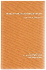 Reisen und Reisebeschreibungen im 18. und 19. Jahrhundert als Quellen der Kulturbeziehungsforschung
Studien zur Geschichte der Kulturbeziehungen in Mittel- und Osteuropa.  VI.
