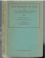 The Waggon of Life. (Limited Edition)
and other lyrics by Russian poets of the Nineteenth Century.  Translated into English Verse by Sir Cecil Kisch.  With a foreword by Dr C M Bowra.