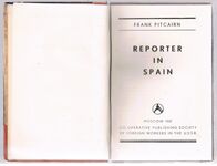 Reporter in Spain.
[F. Pitkern. Reporter v Ispany - Репортер в Испании].