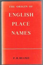 The Origin of English Place Names:
Sixth impression.