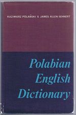 Polabian English Dictionary:
Slavistic Printings and Reprintings. Edited by C. H. van Schooneveld.  LXI.
