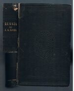 Russia:
St. Petersburg, Moscow, Kharkoff, Riga, Odessa, the German Provinces of the Baltic, The Steppes, The Crimea, and the Interior of the Empire.