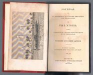 Journal of an Expedition to Explore the Course and Termination of The Niger;
with a Narrative of a Voyage Down That River to its Termination. In three volumes.  Illustrated with engravings and maps. Additional Image