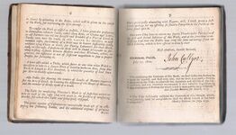 The Gentleman & Farmer's Assistant (signed);
containing first, Tables for Finding the Content of any Piece of Land, from Dimensions taken in Yards.  Second, Tables, Shewing the Width required for an Acre, in any Square Piece of Land, From One to Five Hundred Yards in Length. Third, Tables, Shewing the Number of Loads that will Manure an Acre of Land, By knowing the Distance of the Heaps. Fourth, A Table for Measuring Thatcher’s Work from one to Sixty-Four Feet Long, And from One to Twenty-Five F Additional Image