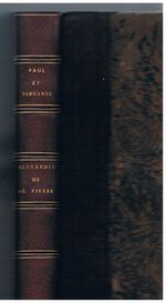 Paul et Virginie en Dilpok - hand-written ink MS.
Paul et Virginie de Bernardin de St. Pierre.  Traduit en dilpok par Mr. l'abbé Marchand. Manuscript hand-written in ink on art paper and bound.