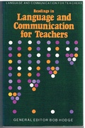 Readings in Language and Communication for Teachers
Book II in the series: Language & Communication for Teachers