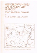 Hedgerow Shrubs and Landscape History: Some Shropshire Examples
Reprinted from Field Studies.