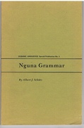 Nguna Grammar.
Oceanic Linguistics.  Special Publication No. 5.