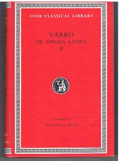 VARRO, (trans. by Ronald G. Kent)