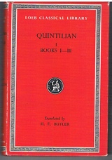 QUINTILIAN.  Trans. H. E. Butler