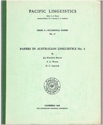 [Gunbalang and Lamalamic] Papers in Australian Linguistics No 4.
Pacific Linguistics. Eds. S A Wurm et al.  Series A - No 17.