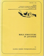 Role Structure in Javanese.
NUSA. Linguistic Studies of Indonesian and othe Language in Indonesia.  Volume 24.