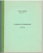 Tuamotuan Phonology.
Pacific Linguistics. Series B - No 16.