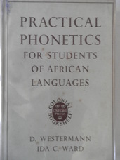 WESTERMANN, D., WARD, Ida C. (Daniel Jones)