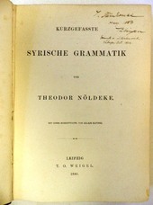 NÖLDEKE, Theodor