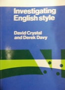 Investigating English Style
English Language Series.