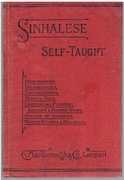 Sinhalese Self-Taught.
Marlborough's Self-taught Series.