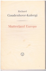 COUDENHOVE-KALERGI, Richard