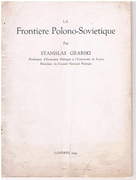 La Frontière Polono-Soviétique.
