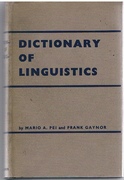 A Dictionary of Linguistics
