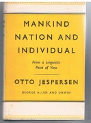 Mankind, Nation and the Individual.
From a Linguistic Point of View.