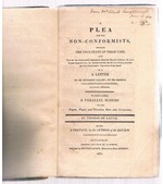 A Plea for the Non-Conformists, shewing the True State of their Case,
and How Far the Conformist's Separation from the Church of Rome, for their Popish Superstitions, &c. introduced into the Service of God, justifies the Non-Conformists' Separation from them: In a Letter to Dr. Benjamin Calamy, on his Sermon called Scrupulous Conscience Inviting Thereto. To Which is added a Parallel Scheme [The Image of the Beast] of the Pagan, Papal, & Christian Rites and Ceremonies. With a preface by the Author of the Re