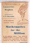 Mathematics for the Million:
A Popular Self Educator. 5th impression.