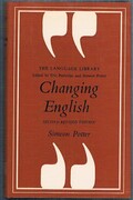 Changing English:
Second Revised Edition. The Language Library. Edited by Eric Partridge and Simeon Potter.