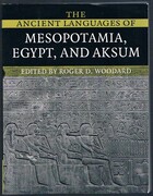 The Ancient Languages of Mesopotamia, Egypt, and Aksum.
