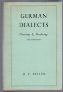German Dialects:
Phonology and Morphology with selected texts.