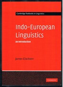 Indo-European Linguistics:
An Introduction. Cambridge Textbooks in Linguistics.