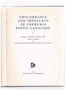 Concordance and Thesaurus of Cheremis (Mari) Poetic Language:
Janua Linguarum