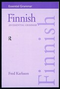 Finnish:
An Essential Grammar.