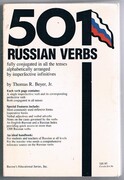 501 Russian Verbs:
501 verbs series. 501 Russian Verbs fully conjugated in all the tenses alphabetically arranged by imperfective infinitives.