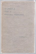 Materials for a Santali Grammar 2 volumes:
I: Mostly Phonetic (second edition): II Mostly morphological (first edition).