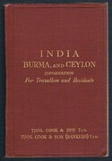 India, Burma and Ceylon:
Information for Travellers and Residents.  With four maps.